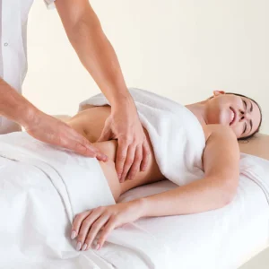 Picture beautiful woman massage salon scaled square